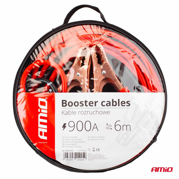Startkabel 900A - 6m 