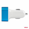 Telefoonoplader 2xUSB + batterijcontrole TEST-04