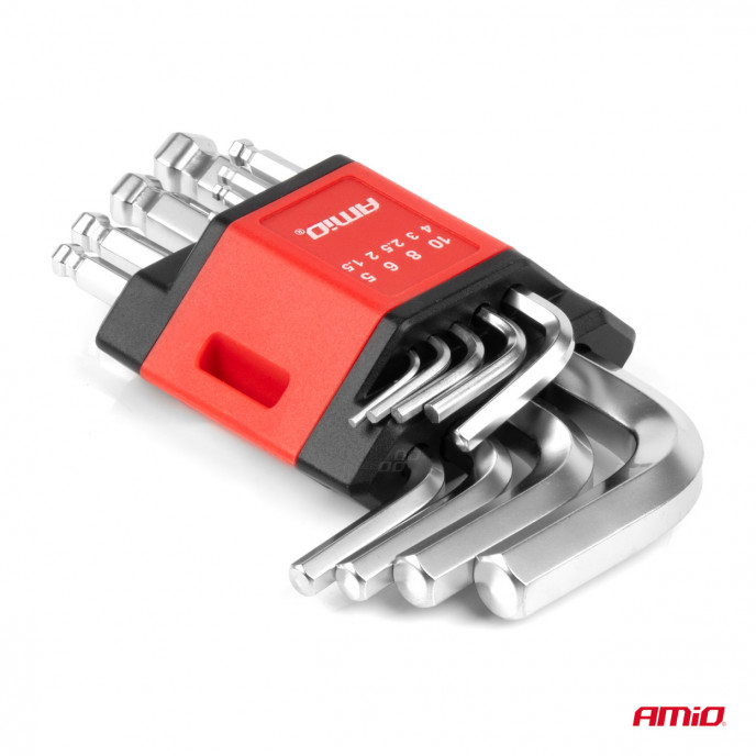 Imbus inbussleutels CRV 9st AMIO-01041