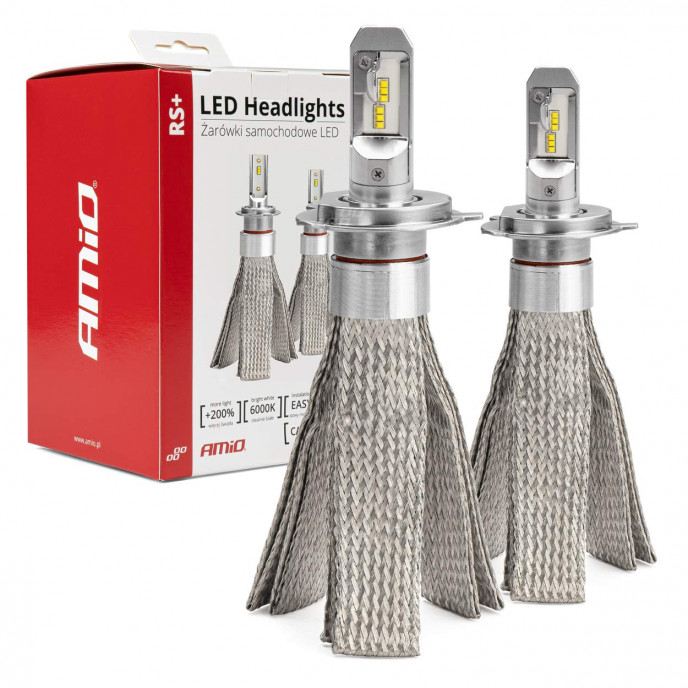 LED-koplampen RS+ Serie H4 50W AMIO-01082