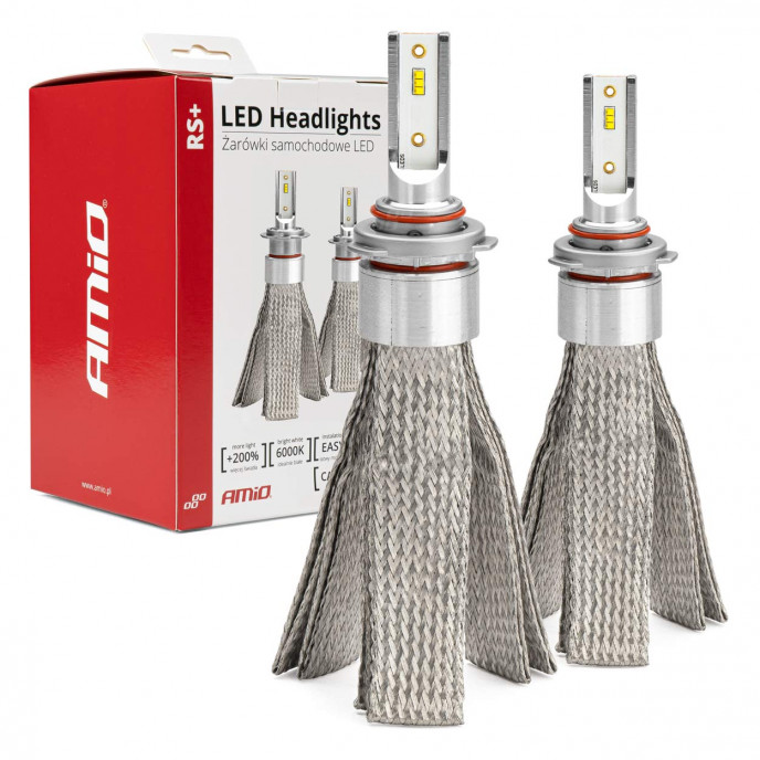 LED-koplampen RS+-serie HB3 9005 50W AMIO-01087