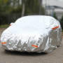 Autohoes met ritssluiting, reflecterend, 120gr + katoen, Zilver, maat: XL, 530x180x120cm