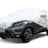 Autohoes met ritssluiting, reflecterend, 120gr + katoen, Zilver, maat: SUV/VAN L