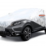Autohoes met ritssluiting, reflecterend, 120gr + katoen, Zilver, maat: SUV/VAN L