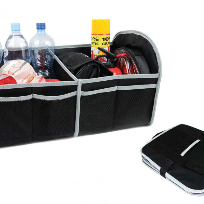 Kofferbak organizer met Velco Strap Stopper CO-2