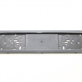 RVS kentekenplaat frame CARBON LPF 002