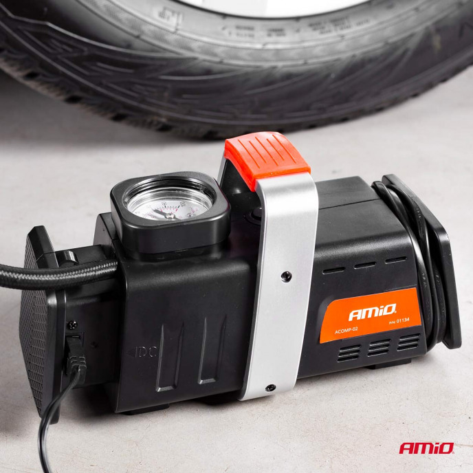 Auto Luchtcompressor 12V/230V Acomp-02