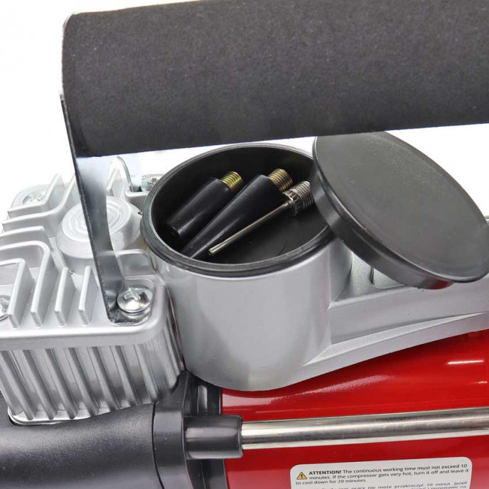 Auto Luchtcompressor 2cilinder 12V HQ Acomp-04