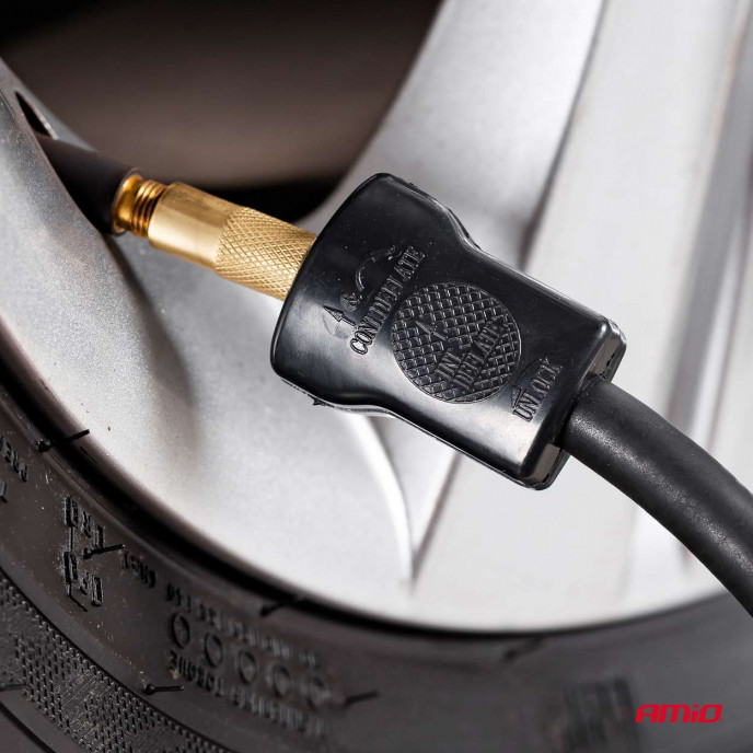 Auto Luchtcompressor 2cilinder 12V HQ Acomp-04