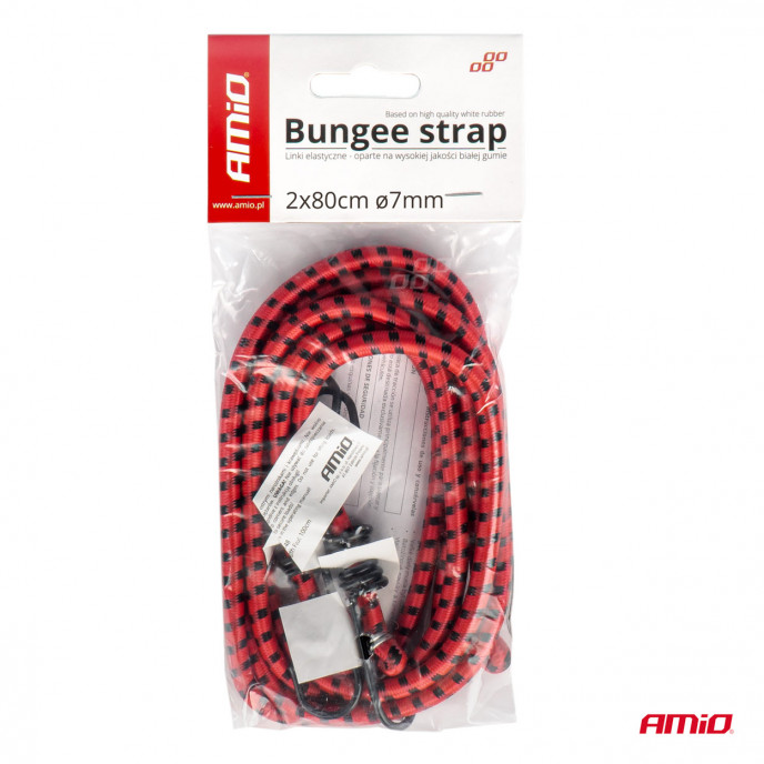 Elastisch touw 2x80cm ø7mm BSTRAP-02 AMIO-01147