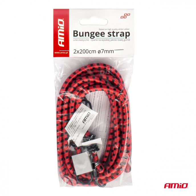 Elastisch touw 2x200cm ø7mm BSTRAP-06 AMIO-01151