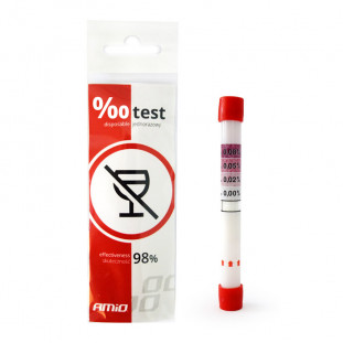 Wegwerp ademalcohol tester kit, gecertificeerd
