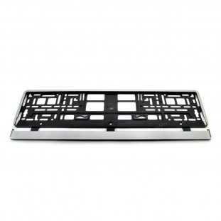 Kentekenplaat Frame - zilver