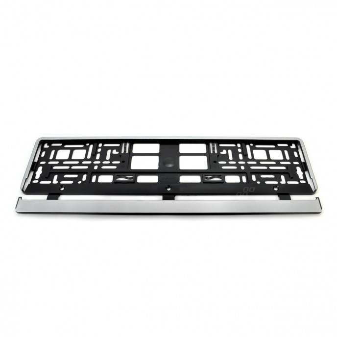 Kentekenplaat Frame - zilver