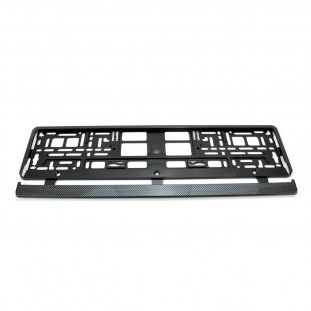 Kentekenplaat Frame - carbon