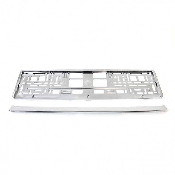 Kentekenplaat Frame - Zilver metalic