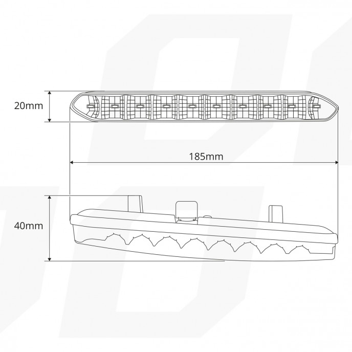 Dagrijverlichting DRL 810 AMIO-01266