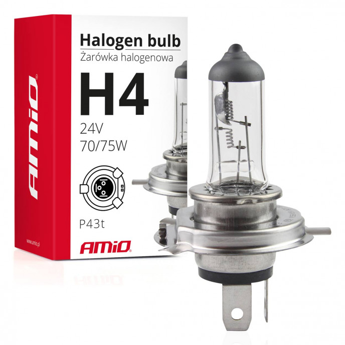 Halogeenlamp H4 24V 75/70W UV-filter (E8)