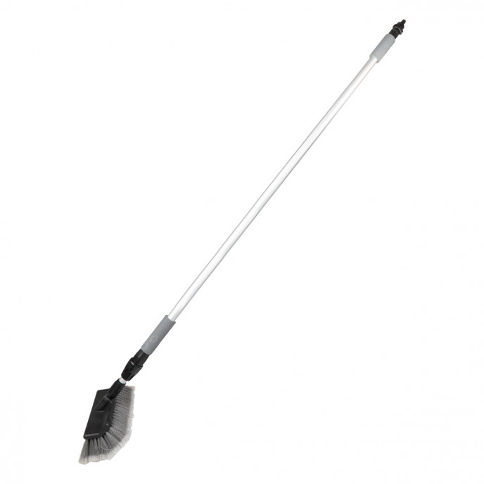 Telescopische Doorstroomwasborstel 141-240cm AMIO-01274