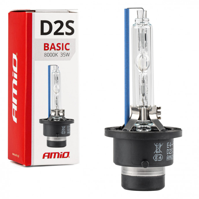 Xenon lamp type D2S 8000K AMiO BASIC