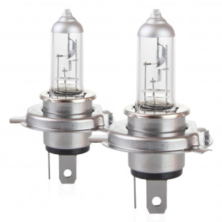 Halogeenlampen H4 12V 60/55W LumiTec ZILVER +100% DUO