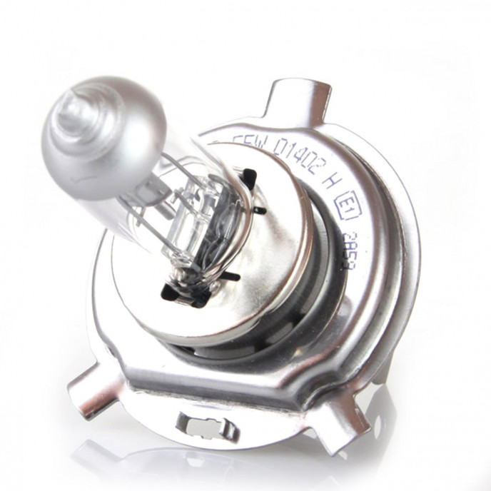 Halogeenlampen H4 12V 60/55W LumiTec ZILVER +100% DUO