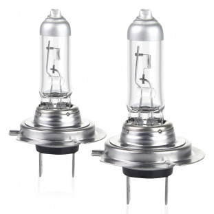 Halogeenlampen H7 12V 55W LumiTec ZILVER +100% DUO