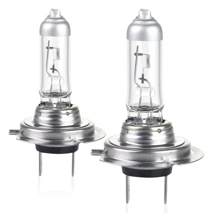 Halogeenlampen H7 12V 55W LumiTec ZILVER +100% DUO