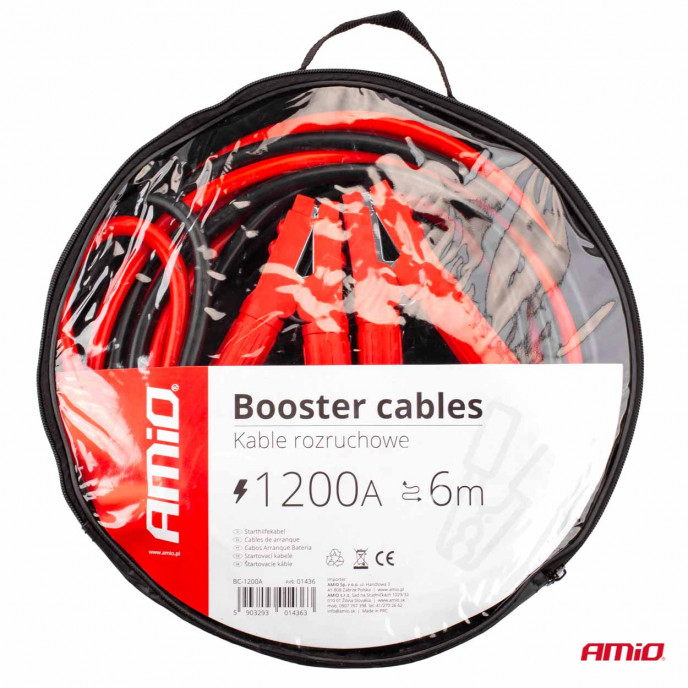 Startkabel 1200A - 6m