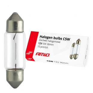 Halogeenlampen C5W Soffitte 36mm 12V 10st