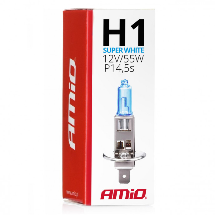 Halogeenlamp H1 12V 55W Super Wit