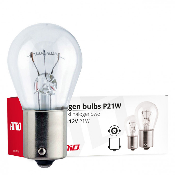 Halogeenlampen P21W BA15s 12V 21W