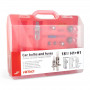 Autolampen en zekeringen 18 stuks 2xH1 AMIO-01495