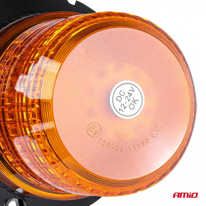 LED Waarschuwingslamp R10 12V 24V W14M AMIO-01503