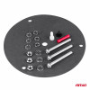 LED Waarschuwingslamp R10 12V 24V W14M AMIO-01503