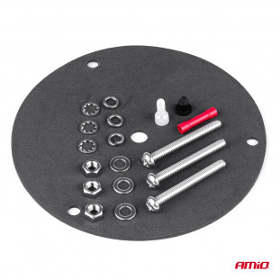 LED Waarschuwingslamp R10 12V 24V W14M AMIO-01503