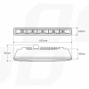 Dagrijverlichting DRL 501PK AMIO-01520
