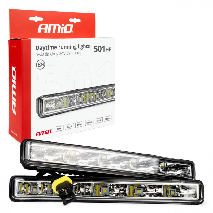 Dagrijverlichting DRL 501PK AMIO-01520