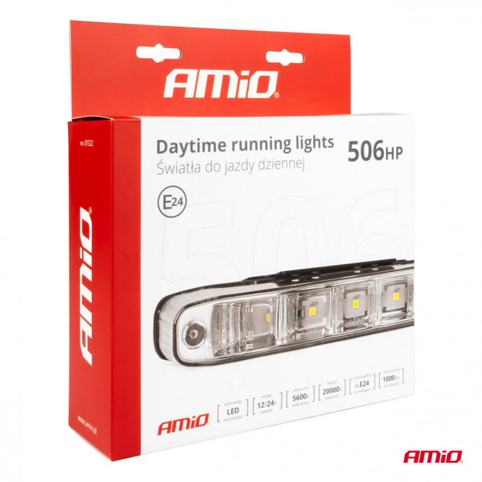 Dagrijverlichting DRL 506PK AMIO-01522