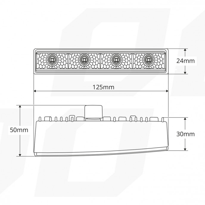 Dagrijverlichting DRL 540 PRO AMIO-01528