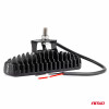 Werklamp AWL01 6 LED FLAT 9-60V, afm 160x43x42mm
