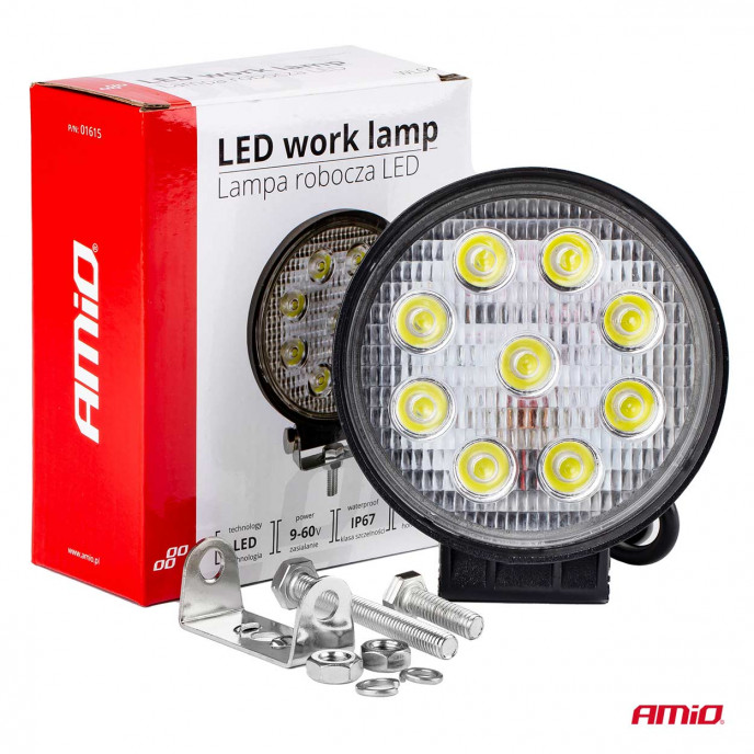 Werklamp AWL04 9 LED FLOOD 9-60V