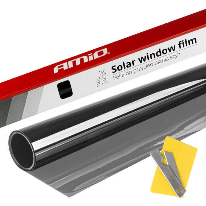 Solar Raamfolie Licht Zwart 0,5x3m (60%)