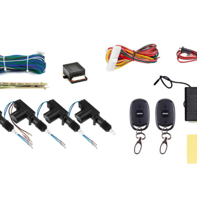 Keyless entry systeem KE14 met deurslotactuatoren 2M2/ 2 Masters + 2 Slaves