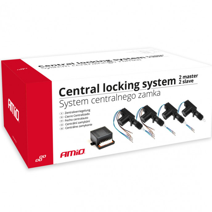 Centrale vergrendeling 2M2/ 2 Masters + 2 Slaves