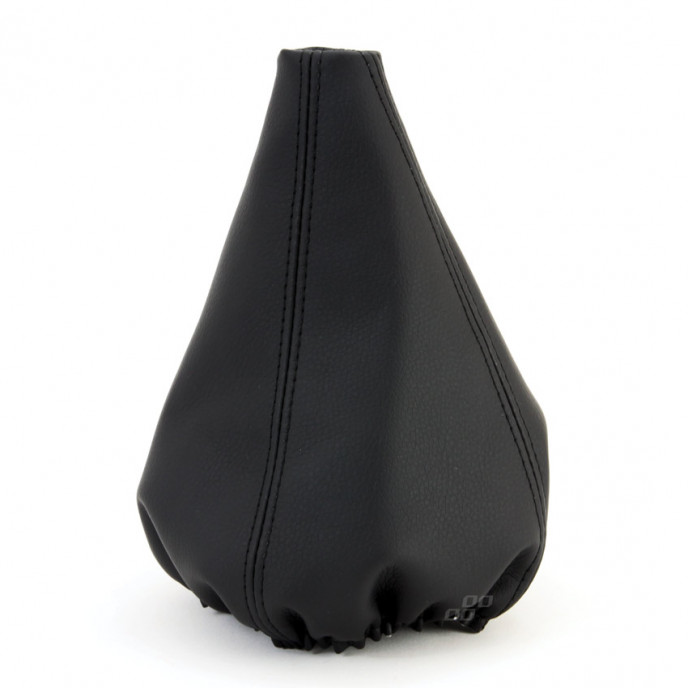 Versnellingspook cover eco-leer zwart