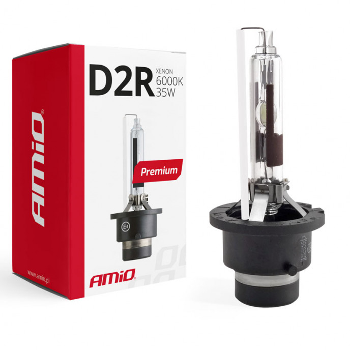 Xenon lamp D2R 6000K AMiO PREMIUM