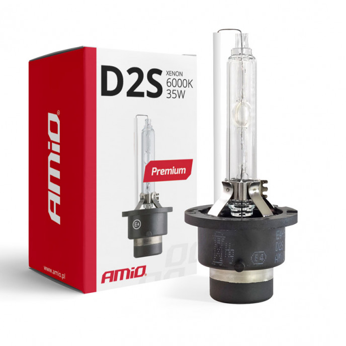 Xenon lamp D2S 6000K AMiO PREMIUM