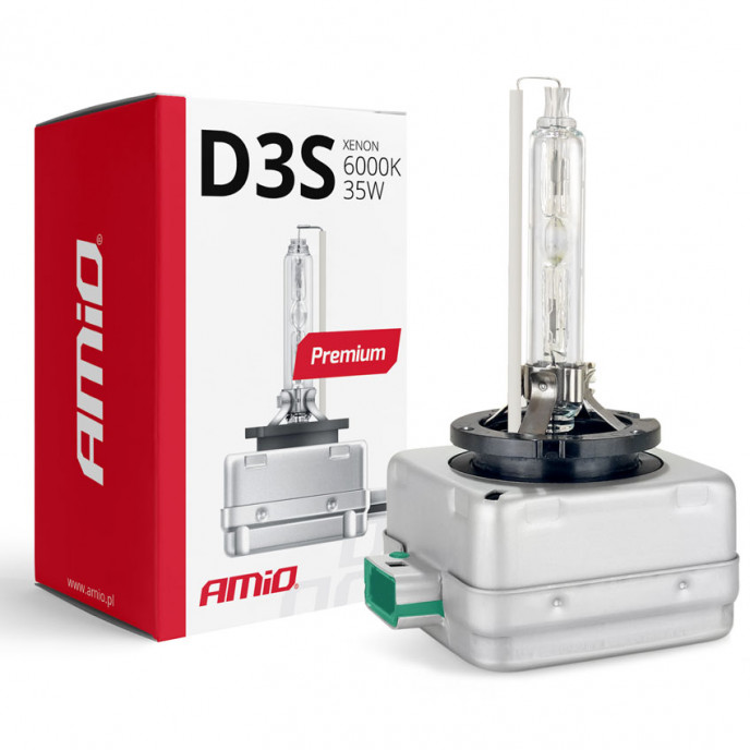 Xenon lamp D3S 6000K AMiO PREMIUM