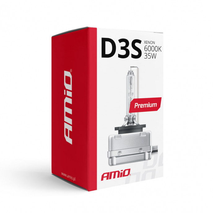 Xenon lamp D3S 6000K AMiO PREMIUM